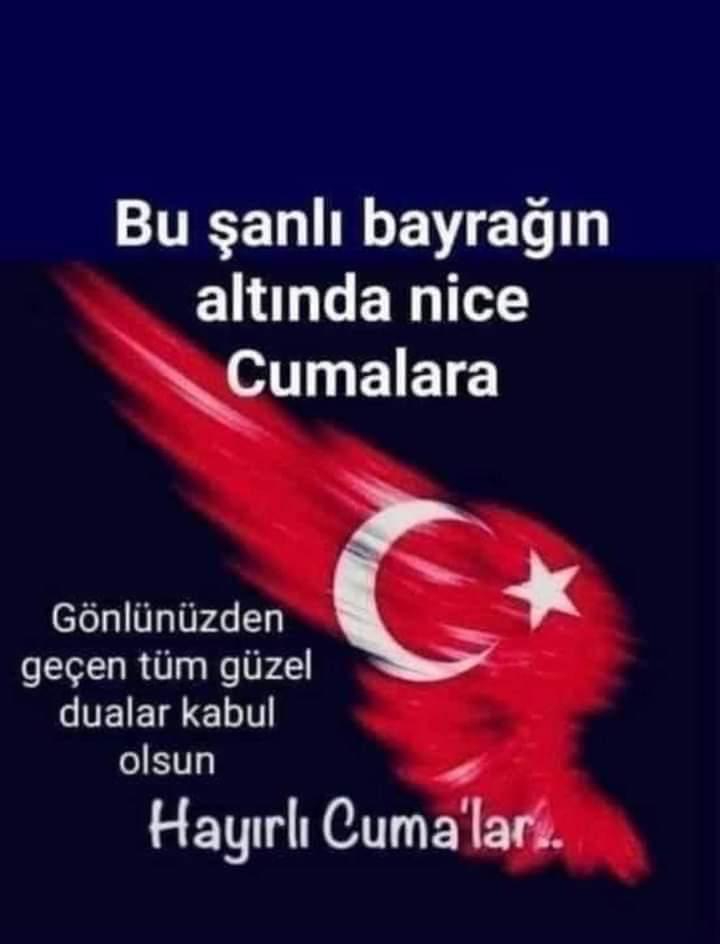 @RTErdogan @dbdevletbahceli Selamün Aleyküm Cumanız Mübarek Olsun. Sağlık ile Nice Cumalar'a.Allah Devletimize,Millitimize Müslümanlara,Tüm İnsanlara ; Bol Rızık,Zenginlik, Ferahlık,Hayırlı Geçimler Versin.Darlık,Kıtlık,Sıkıntı İle İmtihan Etmesin inşaAllah Amin #hayirlicumalar