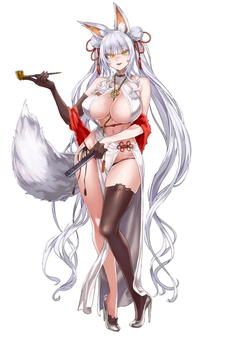 Infinity Studioさんでえっちなチャイナ服狐娘 蘇玖(すじゅ)のデザインと監修をさせていただきました。あみあみさんとグッスマさんで予約受付中ですが、9/28までと期間が短いのでご注意ください。 