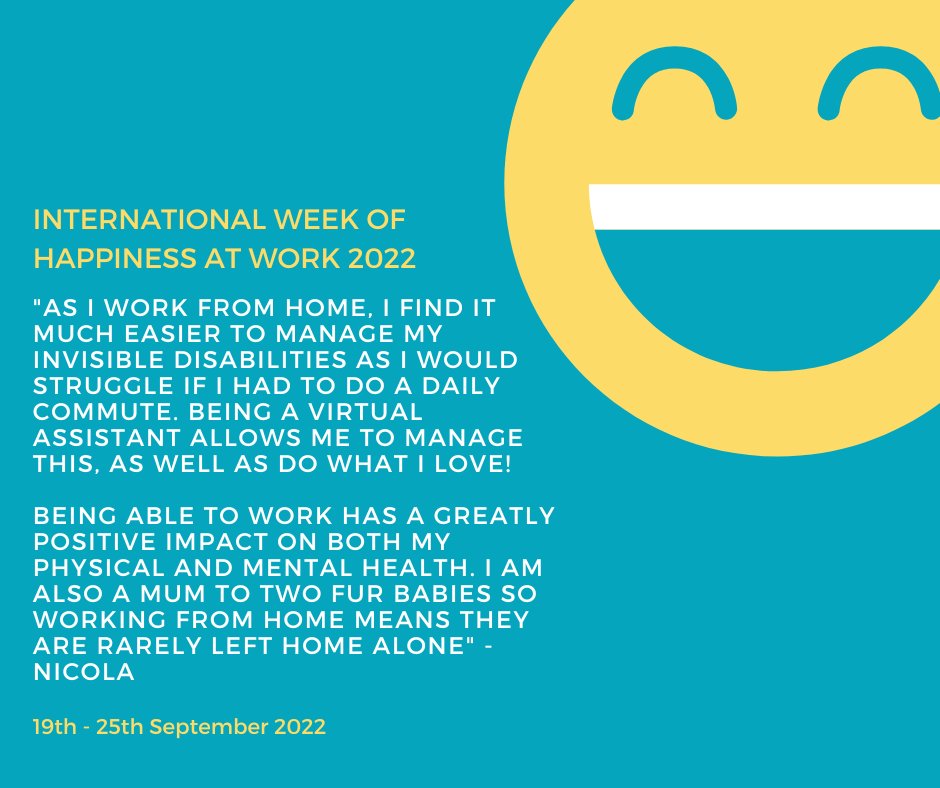PayAsYouGoPA's tweet photo. Today we are sharing our thoughts on what makes us happy at work as part of International Happiness at Work Week. 

What makes you happy at work?

#InternationalHappinessAtWorkWeek #InternationalHappinessAtWorkWeek2022 #employeewellbeing https://t.co/TlGmC30cmX