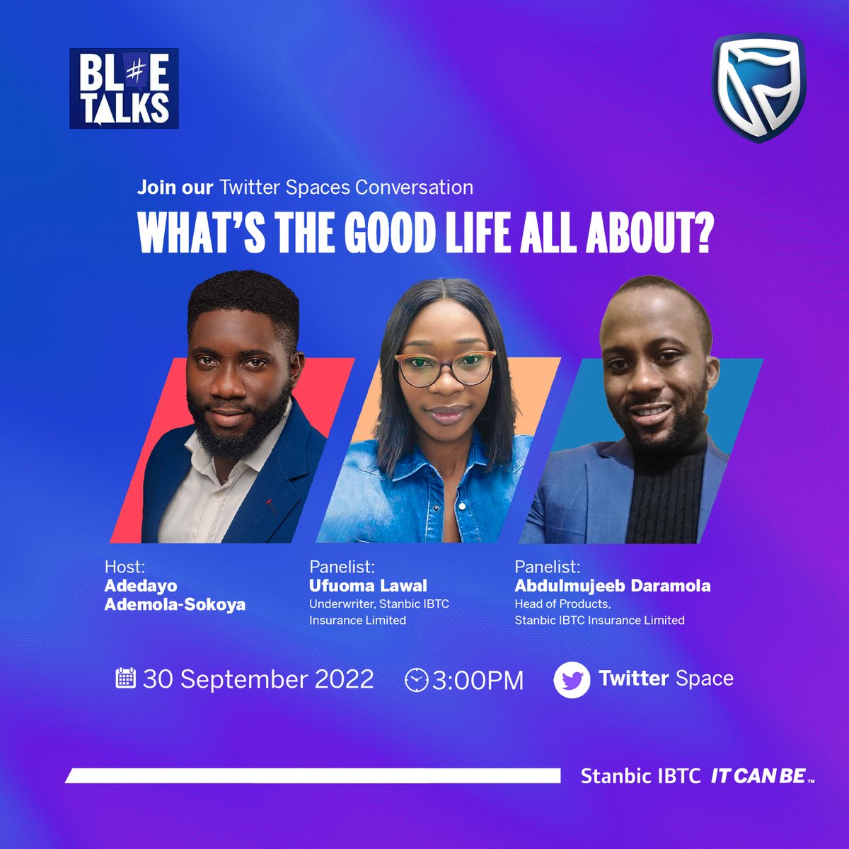 StanbicIBTC's tweet photo. The good life is calling!
Find out what it has in store for you by 3PM today.
Join the conversation on our Twitter pages.
#InsuranceCoverMe
#ITCANBE https://t.co/kSBouvlmZW