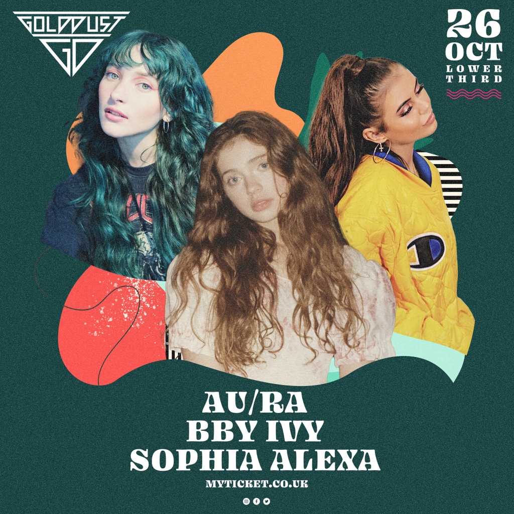 GoldDustClub's tweet image. ✨ Gold Dust is coming to The Lower Third! ✨⁣⁠

We can't wait to showcase the hottest emerging artists  and the best in new music in a brand new space! 

Joining us for our October show is AU/RA, Bby Ivy, and Sophia Alexa.⚡⁣⁠

Tickets here: bit.ly/2ypPcmO