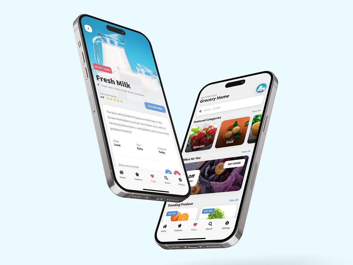 iEnabled's tweet photo. š Sticky is ready for your Grocery App, Mobile Kit or PWA!
ā
Explore it here -> https://t.co/NGuFzQqNpu
.
.
.
#dailyui #mobile #ui #webdesign #app #html #css #UX #JavaScript #groceries #groceryshopping #groceryapp #product #productpage #mobilekit #apptemplate #template https://t.co/aMT7CPAZex
