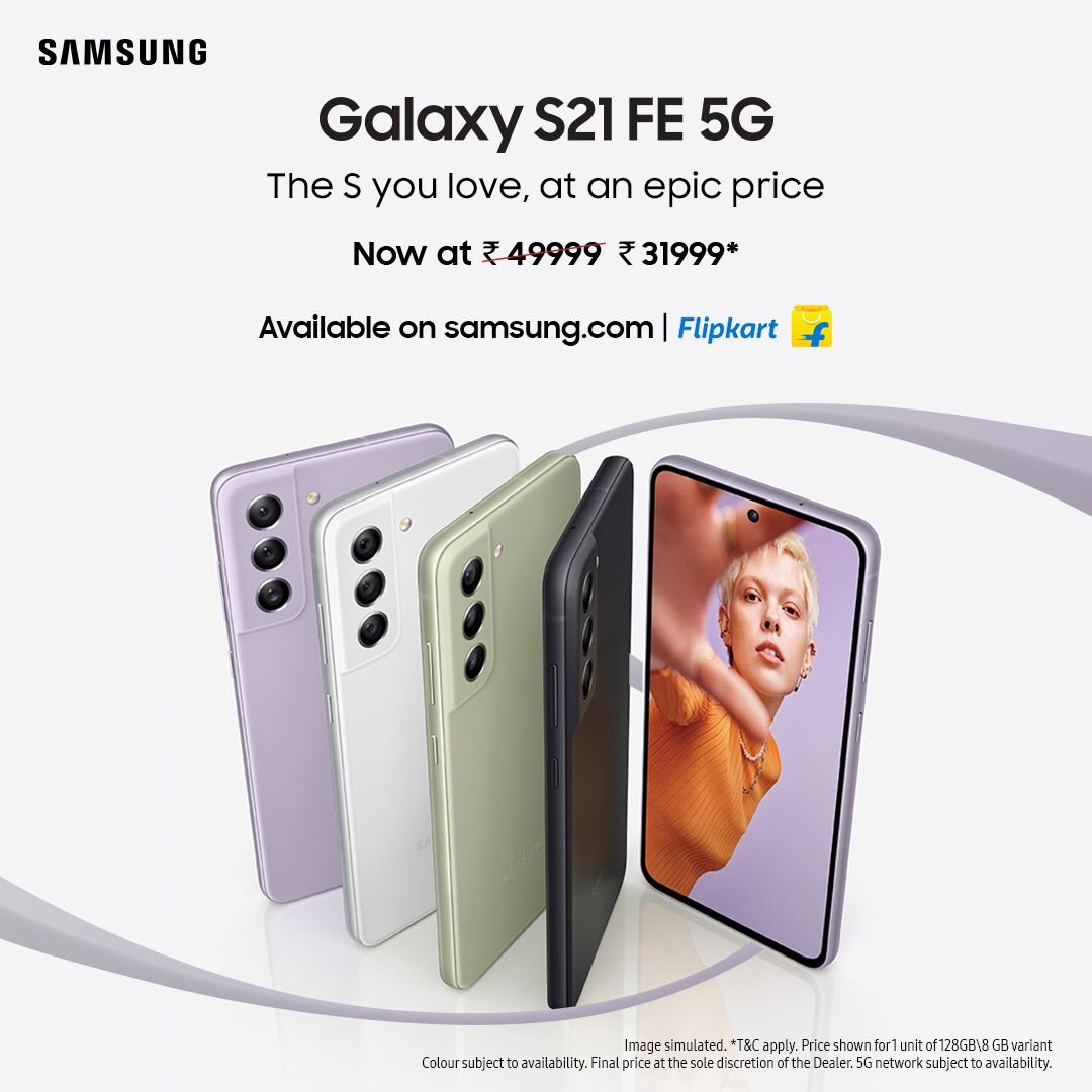 Santosh2639's tweet photo. What an amazing phone at such a price
#GalaxyS21FE https://t.co/e1VGE2lhY9
