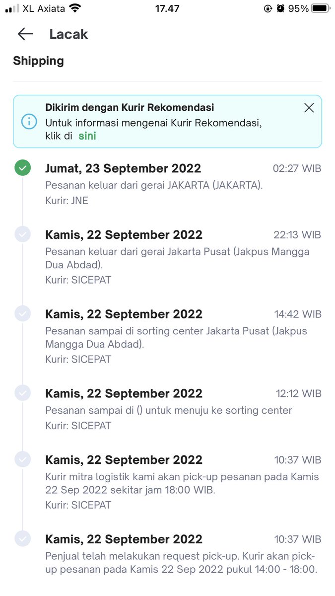 Ini gimana <a href="/JNECare/">JNE Customer Care</a> <a href="/tokopedia/">Tokopedia</a> seharian gak ada update.