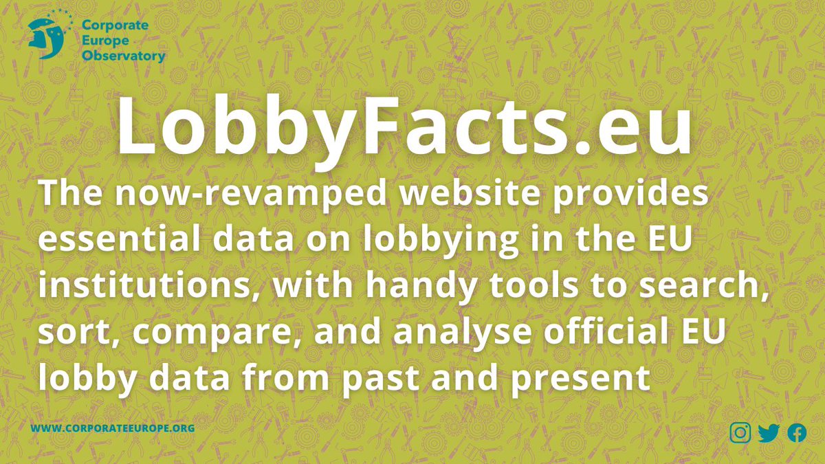 Corporate Europe Observatory (CEO) tweet media