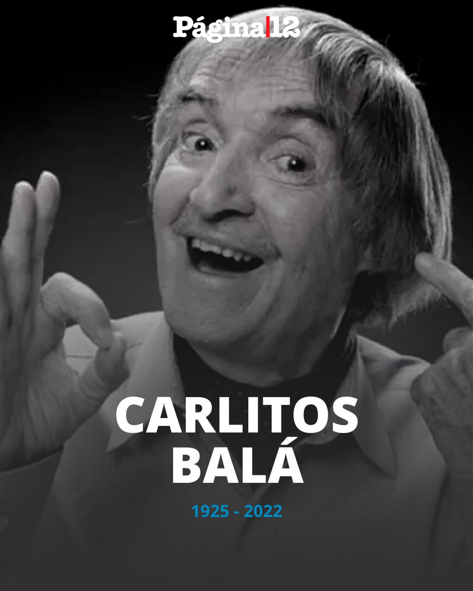 @pagina12's photo on Carlitos Balá