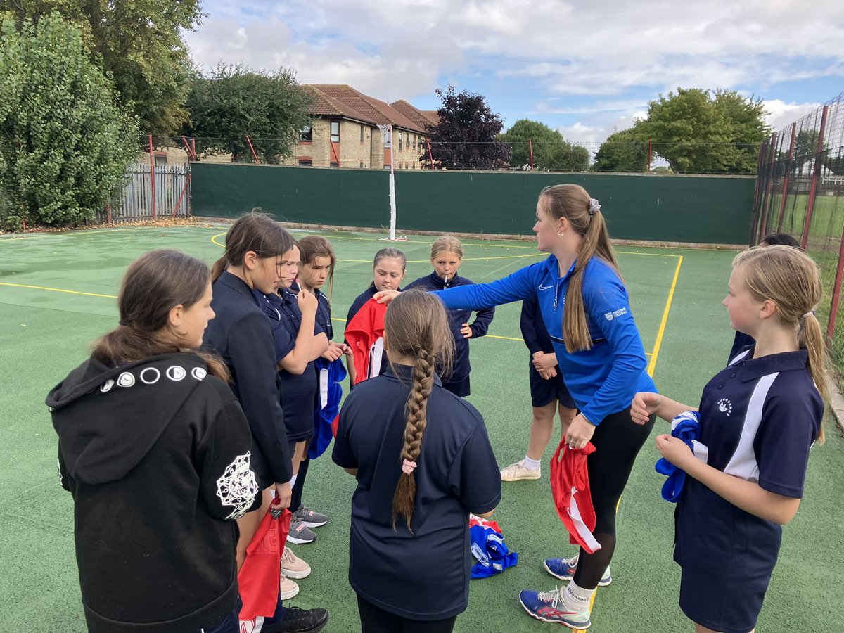 DRETsport's tweet photo. We’re into matches at the Netball Development Day. https://t.co/1X3AVkZoag