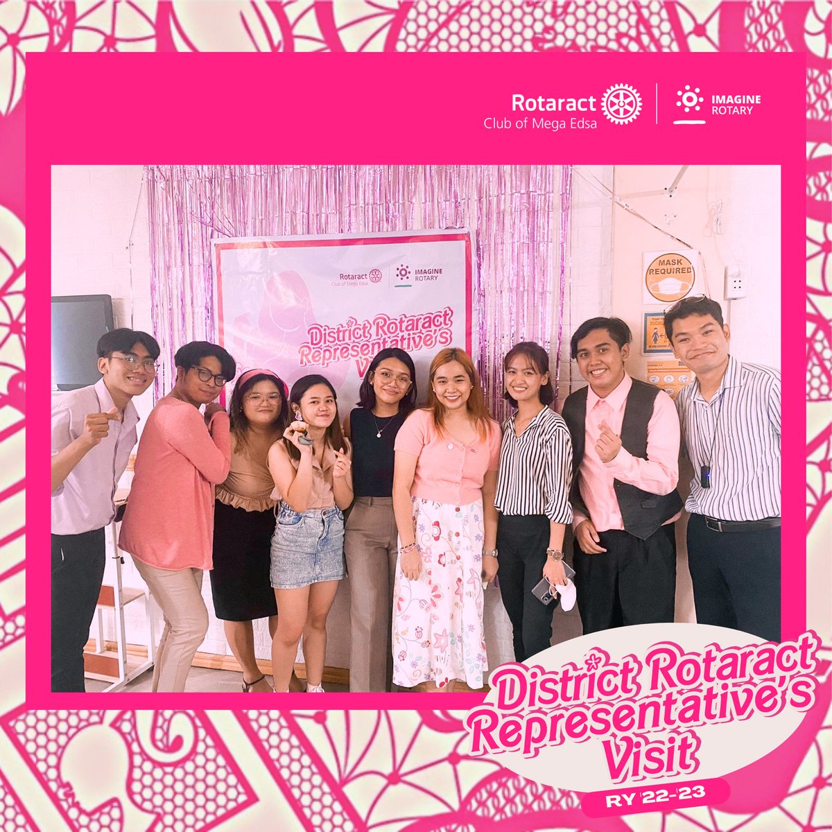 rac_megaedsa's tweet image. The sparkling world full of love and service from RAC ME unfolded last September 18, as we showcased our plans and projects this RY ‘22-’23 on our 4th DRR's Visit.

Full photoset and details here: bit.ly/4thDRRsVisit

#RACME #DRRsVisit
#ImagineRotary
#RotaractDistrict3780