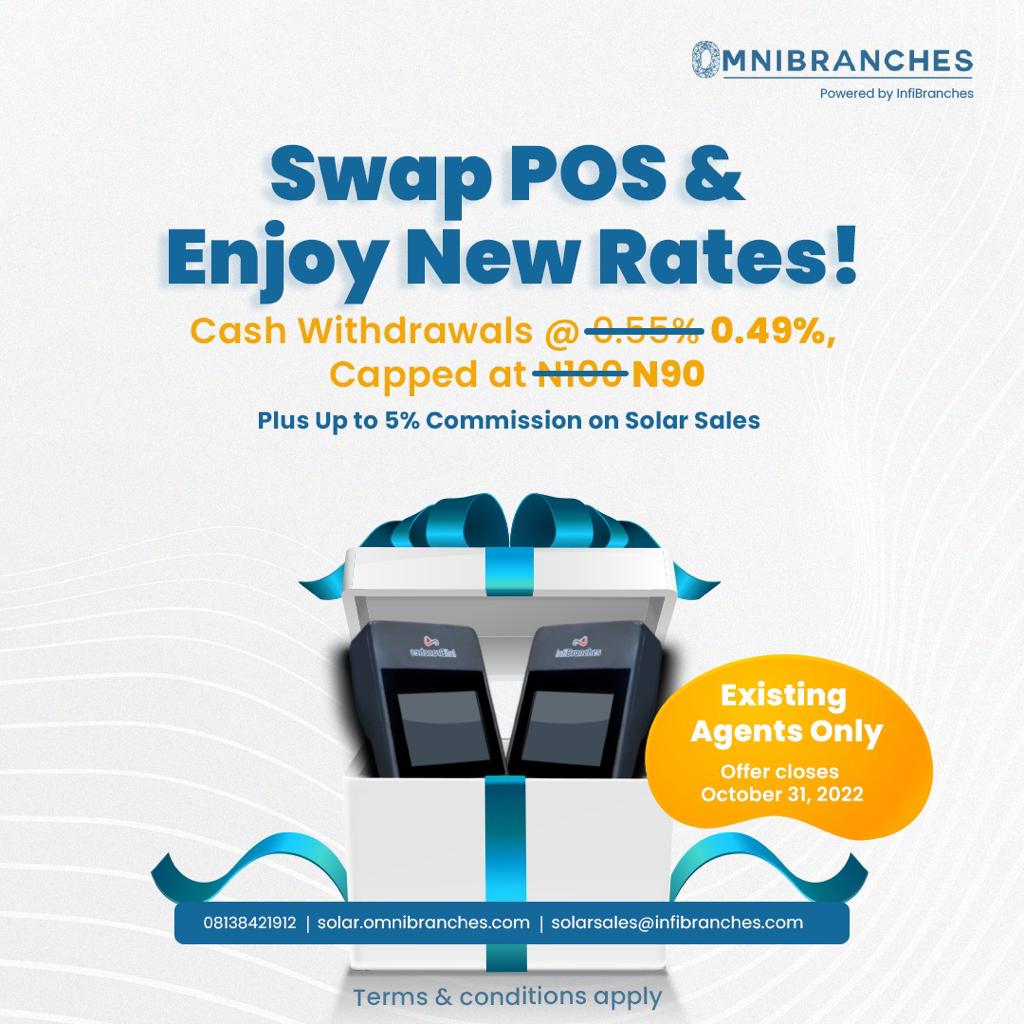 FaziPay's tweet photo. Offer valid till October 31, 2022
Terms &amp; conditions apply

#omnibranches #energy #nef #renewableenergy #fintech #pos #business #finance #atm #solar #techgenerator #nepa #nigeria #infibranches https://t.co/G0siyNNEUr