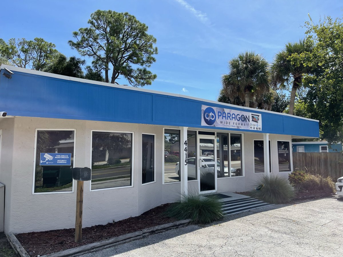 ParagonVisLLC's tweet photo. We are excited to announce Paragon Visual has moved!  

Our new address is: 
4415 S. Hopkins Ave
Titusville, FL 32780 https://t.co/5duYsH6Uq8