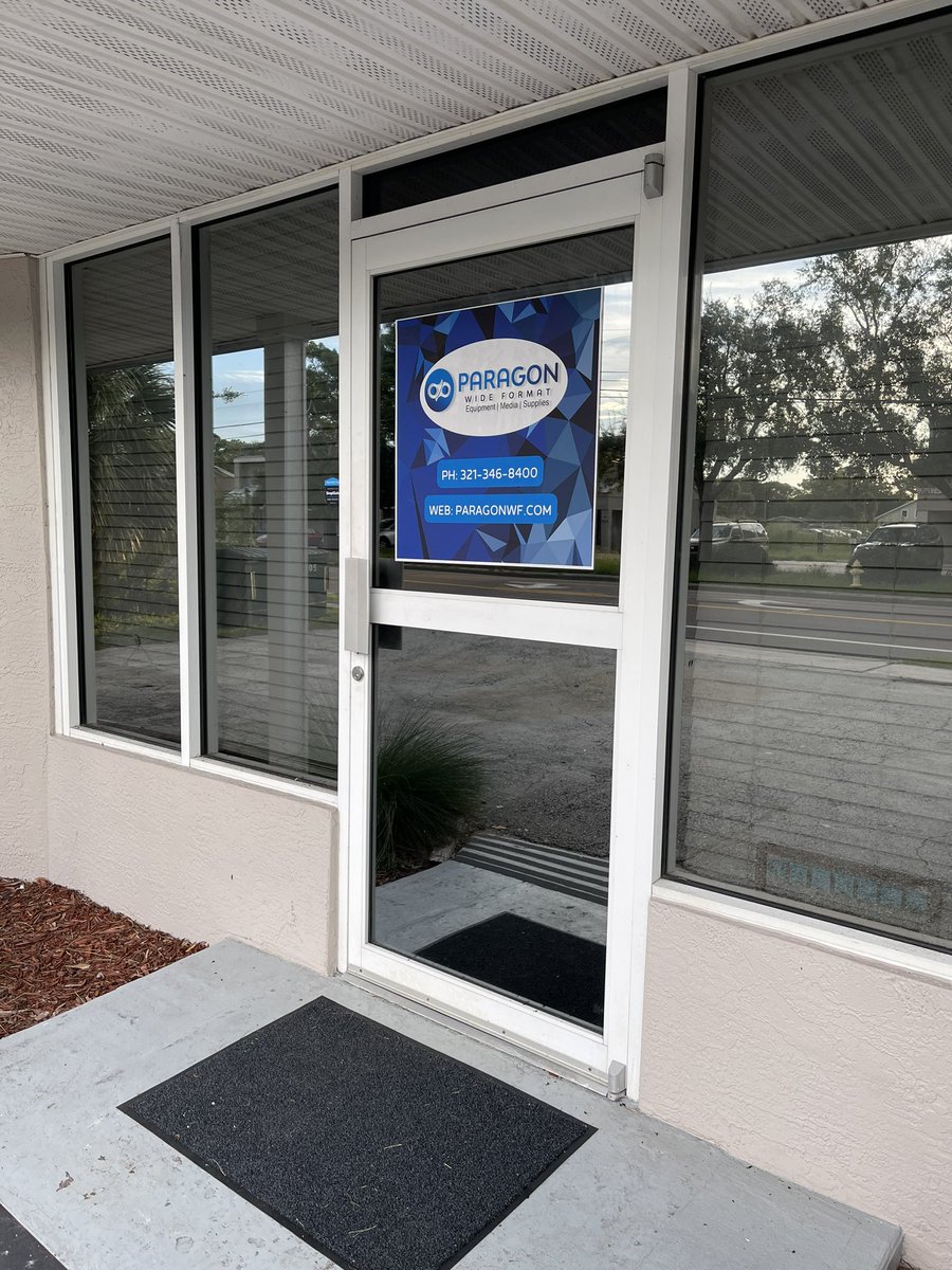 ParagonVisLLC's tweet photo. We are excited to announce Paragon Visual has moved!  

Our new address is: 
4415 S. Hopkins Ave
Titusville, FL 32780 https://t.co/5duYsH6Uq8