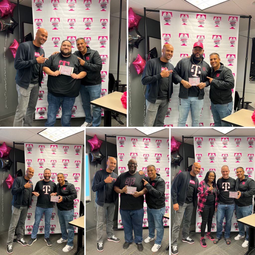 asadirfan's tweet photo. So much fun having THE @domjrcoleman in town to join us in Magentaversary celebrations along with having breakfast with our top 20% leaders!!! The team loved the conversation and time spent together! #watchMIhustle 👊🏽 @TevonneMack @GHostbird22 @Maurice_TMO @MagentaZT https://t.co/tK1T25UOC5