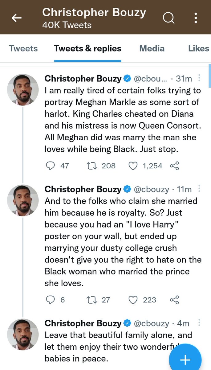 Burt6Gill's tweet photo. Bouzy's moved on to the "Meghan haters" now.. Weird he doesn't go after account's that tweet the almost exact same thing.. But they're Meghan supporters so.π
Tell me he's not working for MM without telling me he's not.π
ββοΈ
#BouzyBucks #BouzySucks #botsentertainment #JohnnyDeppWon https://t.co/ggXQeikan3
