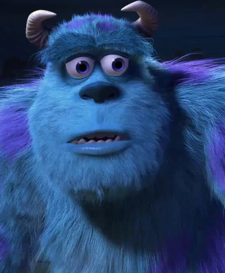 not everyone in my qrts saying minghao's hair is giving monster inc sully