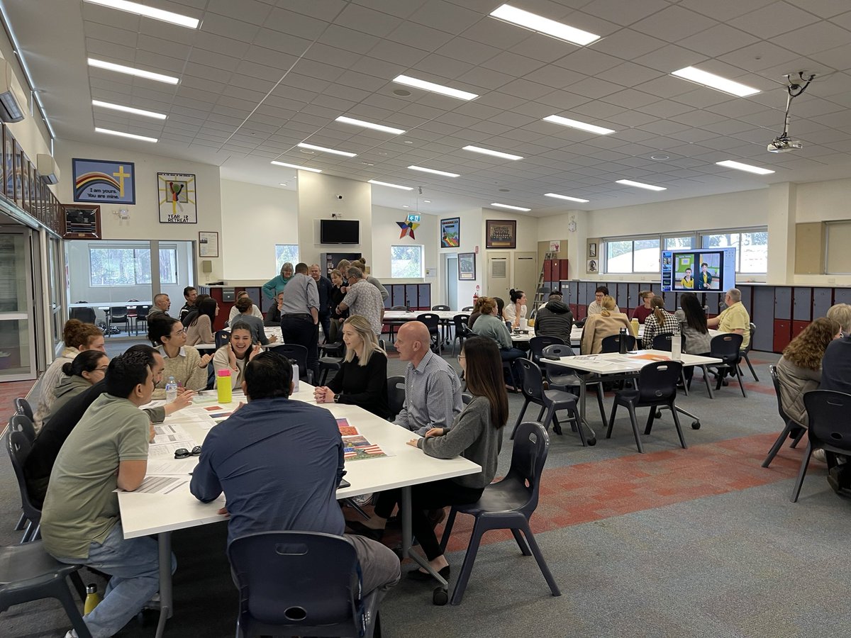 HingeEducation's tweet photo. Great day at Bede Polding College engaging in clarity, feedback and deep learning!  @CatholicEdParra secondary staff focused on strategies that enhance intellectual engagement for all learners! https://t.co/qT9qH0SOTE