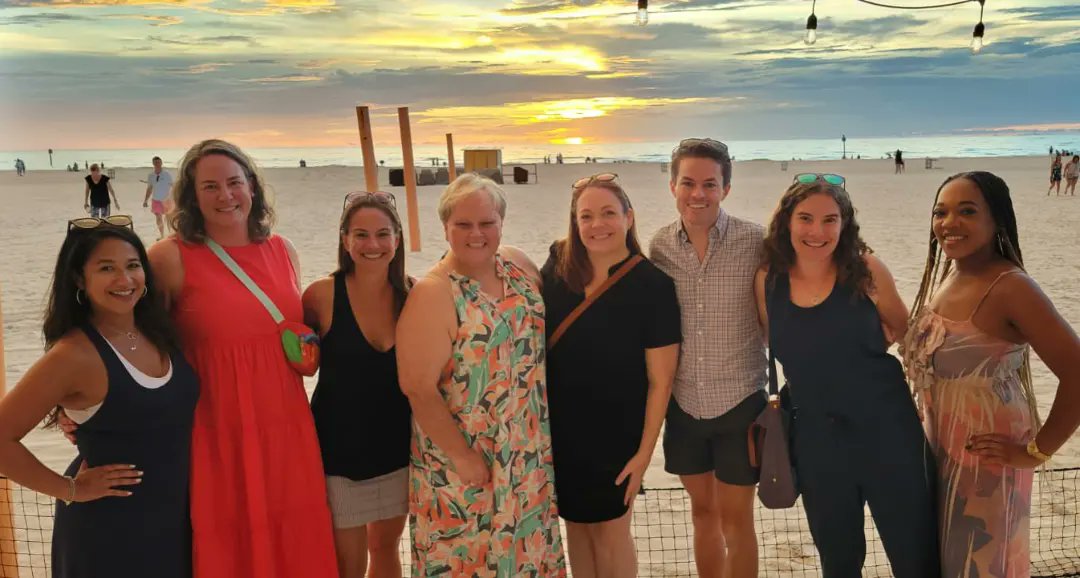 10 years ago it was just an idea..7 years ago #ThreadStrategies was born and began supporting small nonprofits..and last week our team came together in person for the first time! We leaned into our values, worked on improving our process &amp; product, recharged, and laughed a lot!