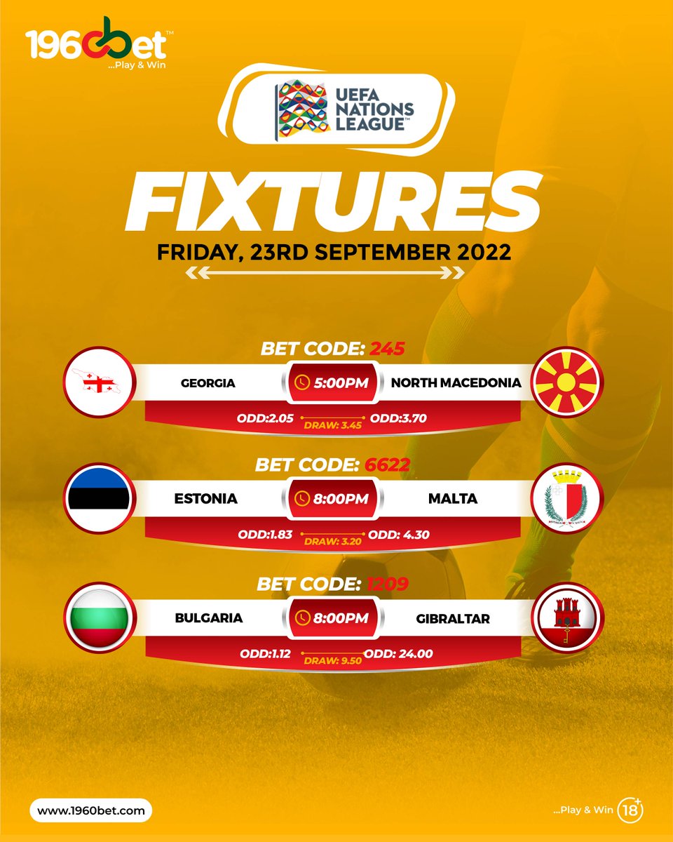 1960BetSupport's tweet photo. #FOOTBALL🏆⚽

#Fridayfixtures

BET NOW on https://t.co/6yYHPke8Ll
MOBILE APP ALSO AVAILABLE
Mobile App Down 👇
https://t.co/yWrnd56Bs6
Play Responsibly 🔞

#playandwin #1960Bet #LaLiga #SerieA #Ligue1 #Superlig #football #sports #odds #fixtures https://t.co/EJZgKr3tcq