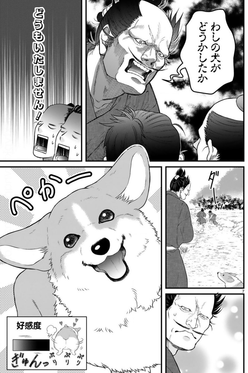 漂流したコーギーは、武士と出会う(2/2) 