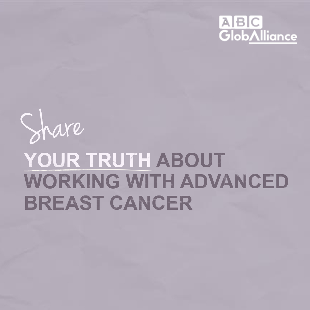 ABCGlobalAll's tweet photo. As #WeekofHappinessatWork winds down, we think of all #advancedbreastcancer patients who are doing their best to continue working after the diagnosis. #WorkingWithCancer #WorkingWithABC #BeTheChange
Tell us your story https://t.co/wQR0wRtwSu https://t.co/EtGwgz7reM