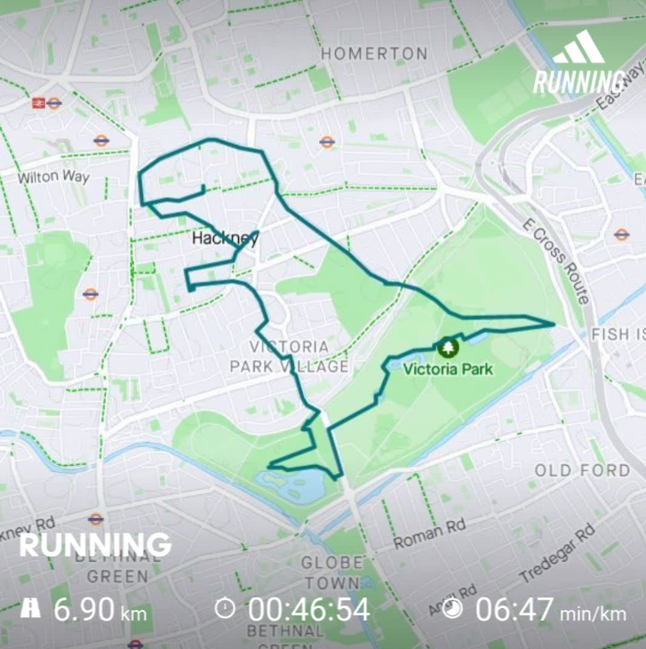 Famous Campaigns on Twitter "Runner uses his GPS tracker to create art