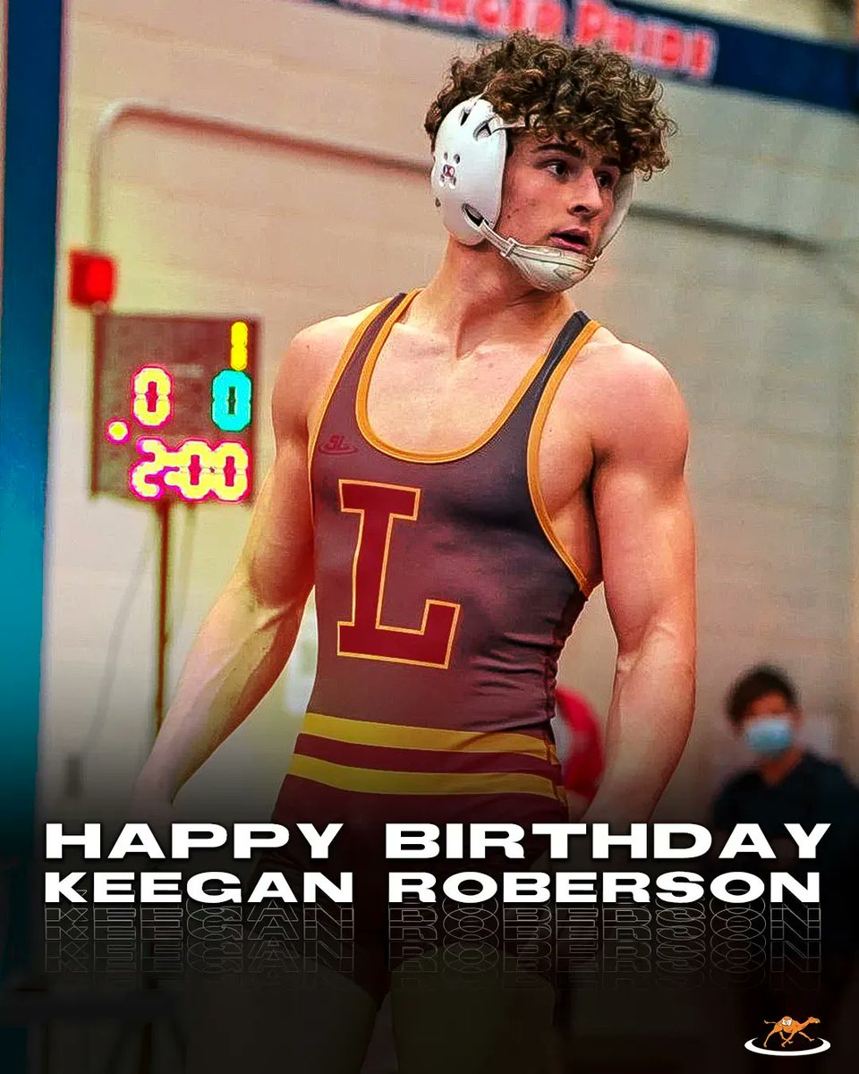 GoCamelsWrestle's tweet photo. Let's wish a very happy birthday to Keegan Roberson! 🎉 https://t.co/sQe0iOPciJ