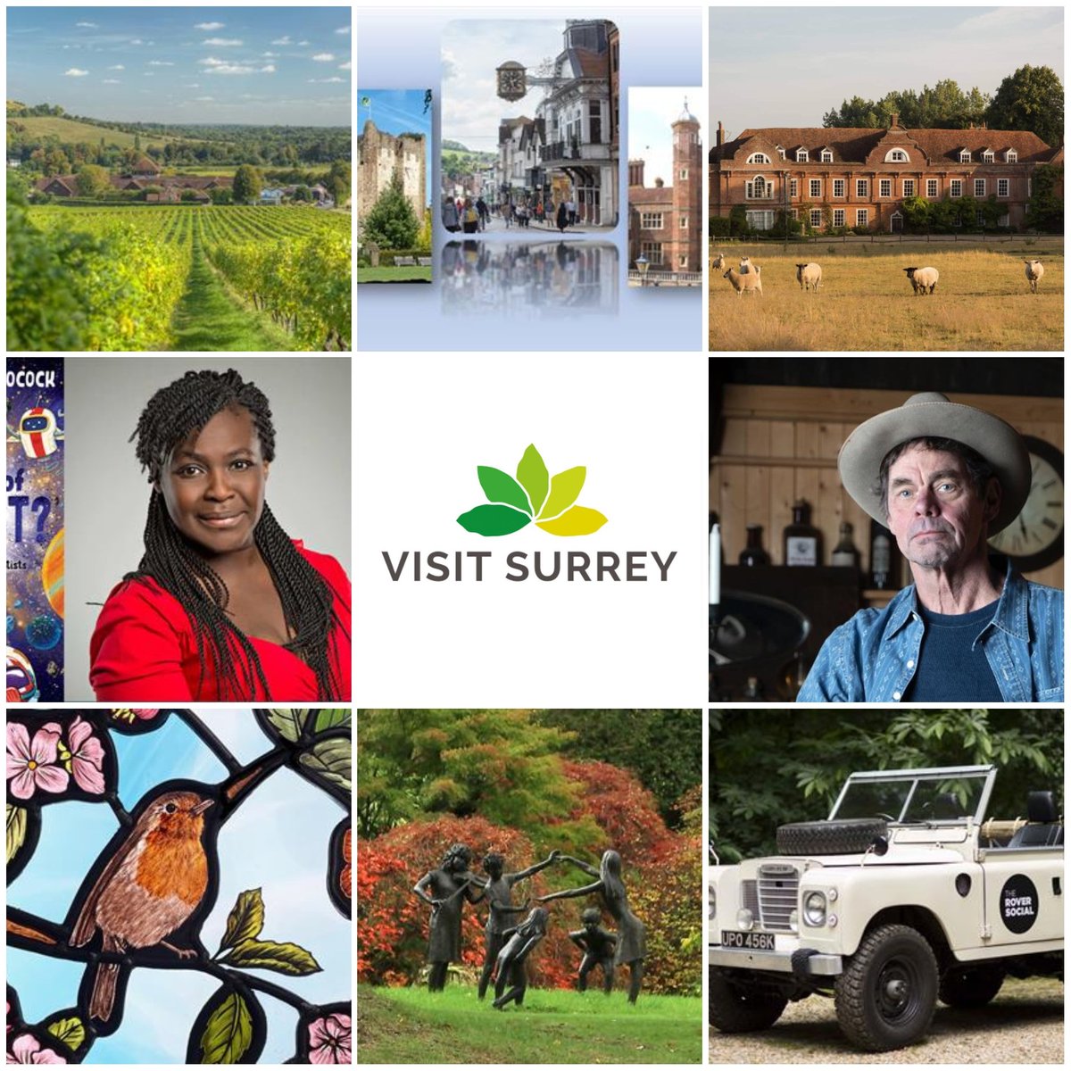 It's Friday! Here's some inspiration for your weekend in #Surrey: visitsurrey.com/whats-on/searc… 🥳💚