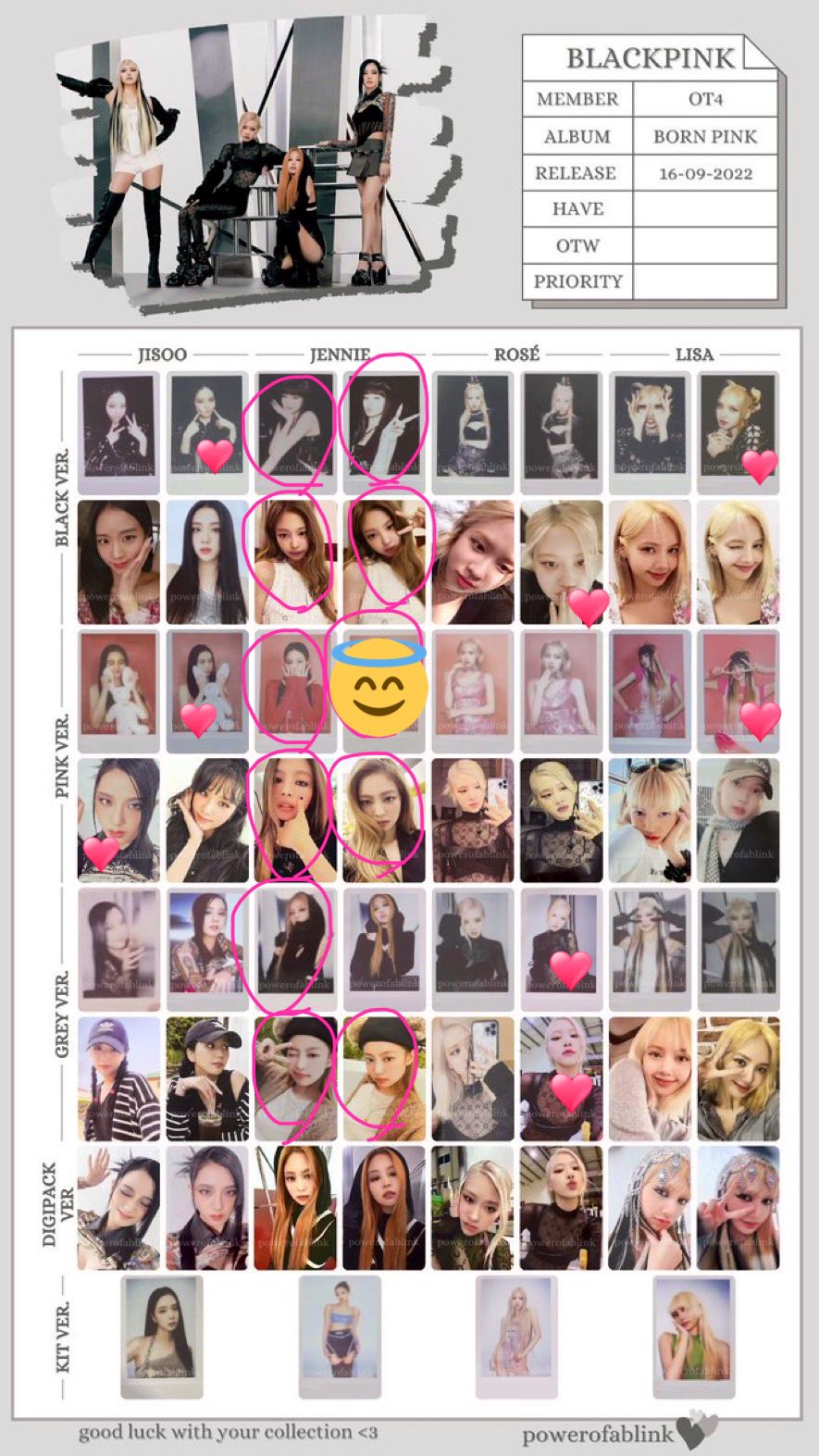 BLACKPINK ジェニ　トレカ BLACKPINK トレカ ジェニ BLACKPINK ジェニ YGSELECT FS WINNER