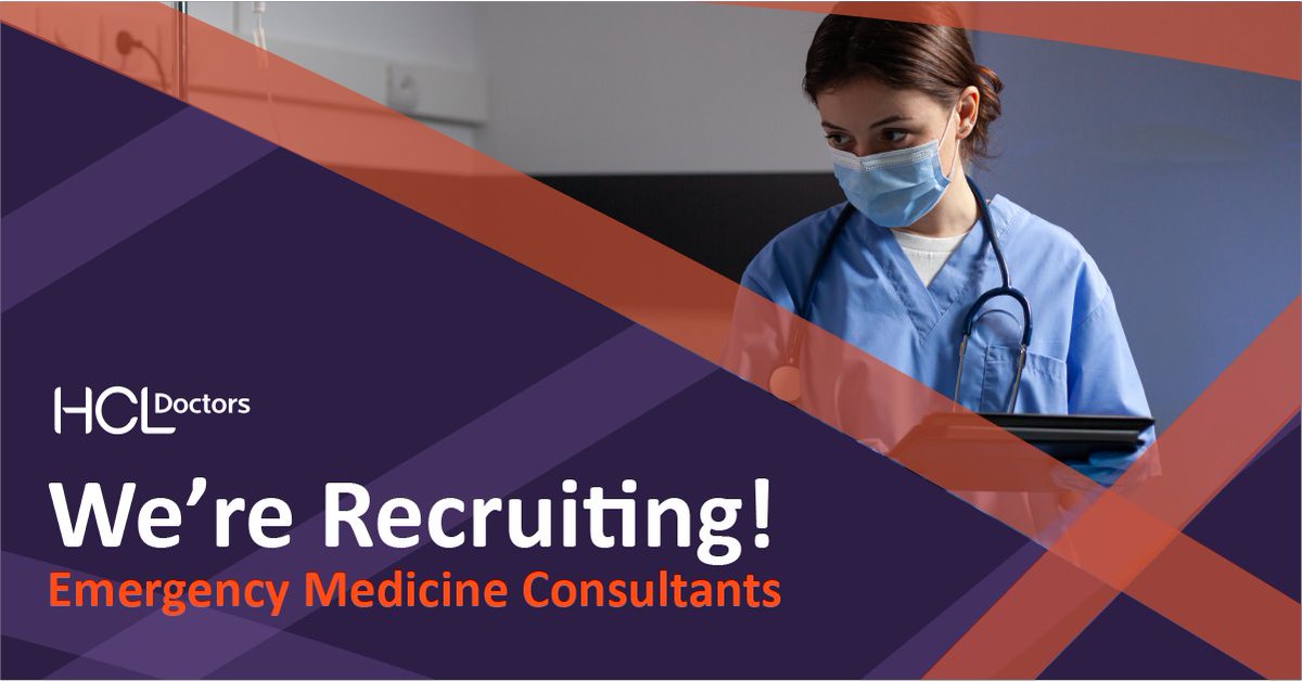 HCLDoctors's tweet image. Are you looking for #locum shifts in #EmergencyMedicine? We're looking for #consultants for work across the UK! Submit your details to us via our Quick CV Drop bit.ly/3mJq4A7