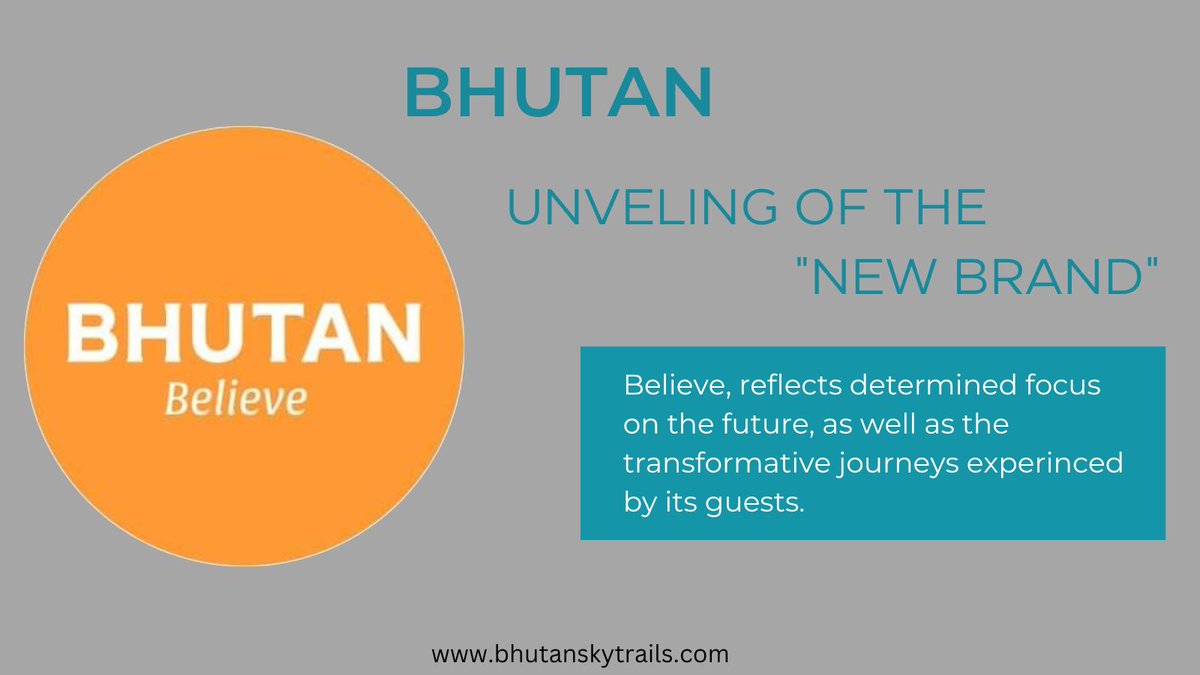 Bhutan opening up its doors to visitor with new brand Bhutan with new tagline.
Believe, reflects the determined focus on the future, as well as the transformative journeys experienced by its guests.
*
*
*
#bhutanskytrails  #sdfforbhutan #bhutanskytrails #bhutantourism #bhutanvisa
