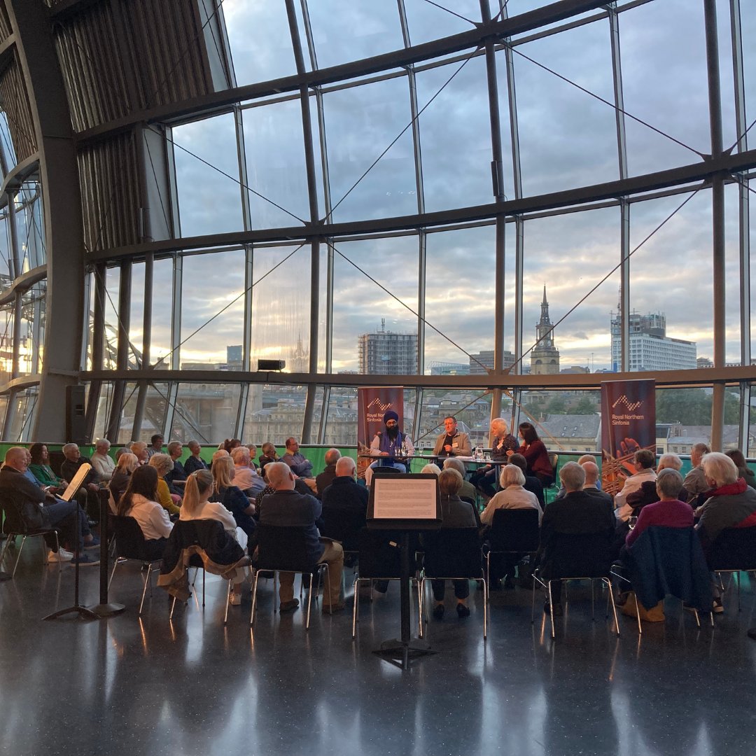 🕯️<a href="/RNSinfonia/">Royal Northern Sinfonia</a> is exploring Music and Spirituality this season.

Join <a href="/durham_uni/">Durham University</a> musicologist Dr Katherine Hambridge for a conversation about the theme tonight at 6:30 pm on the Concourse and see our new commissioned film during the concert from @novakcollective🕯️