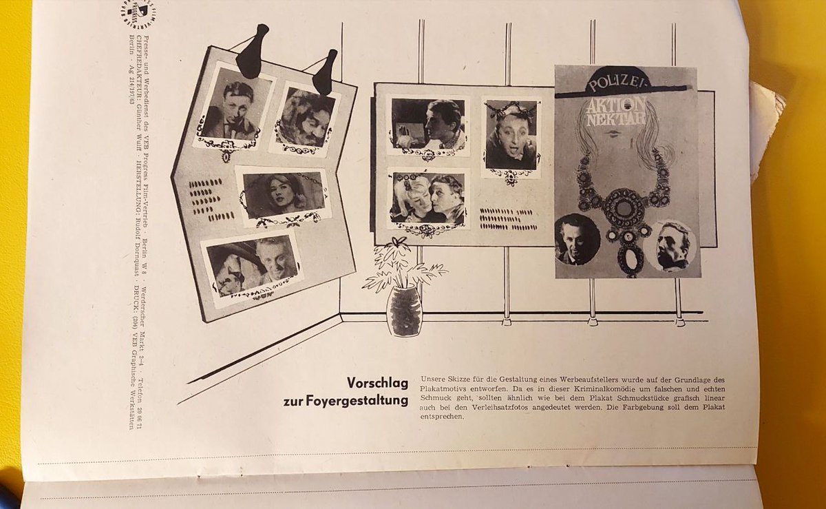 #Fundstück: Noch mehr Tipps für Kinowerbung von #progress! Diesmal: wie gestaltet man das Foyer?

#kinoinderDDR #DEFA #citizenscience