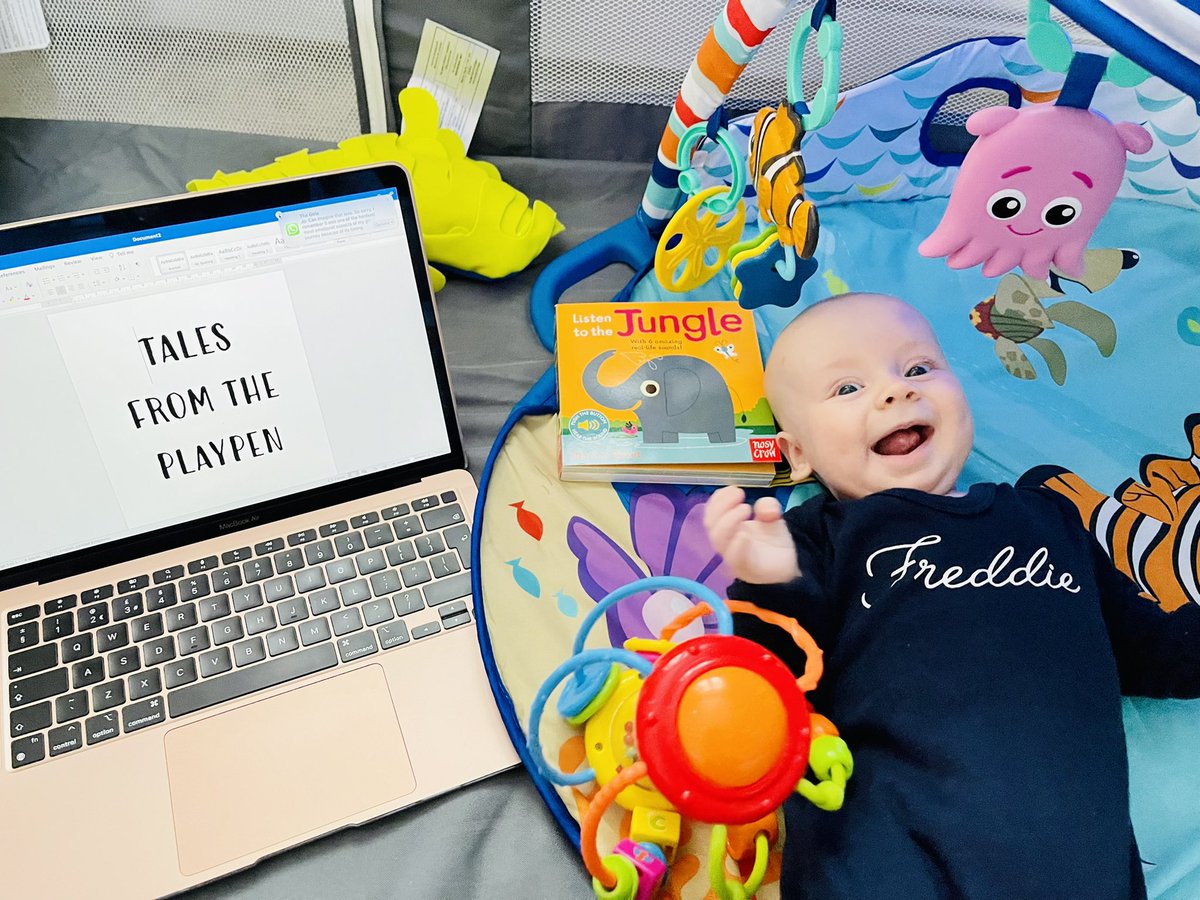 StrongandBrave_'s tweet photo. Tales from the playpen…coming soon! 💜 https://t.co/KImfFPpmsz