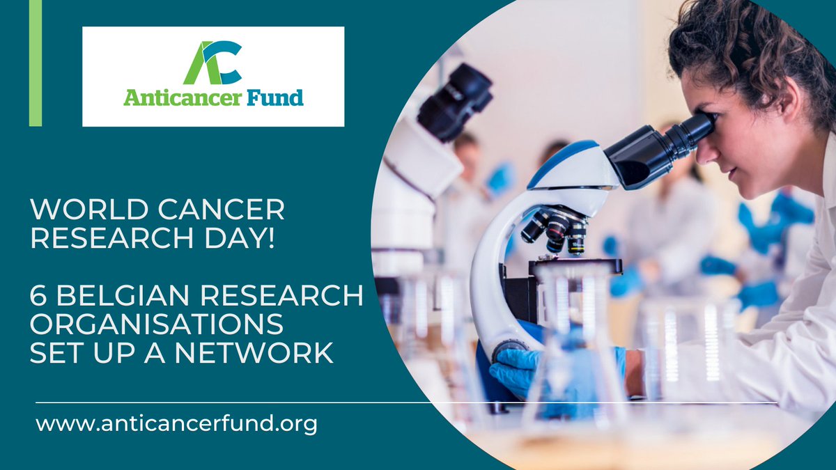 World Cancer Research Day - 6 Belgian #cancer research organisations will cooperate in a network, the Belgian Cancer Research Consortium, to leverage funding. This partnership is a first in Belgium.
anticancerfund.org/en/belgian-can…
#anticancerfund #antikankerfonds #fondsanticancer