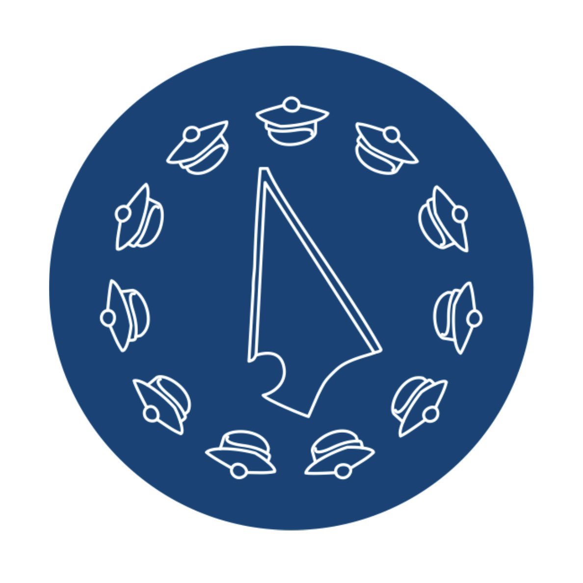 burgonsoc's tweet photo. round blue logos are great 😌 https://t.co/WDYa8ZZX4k