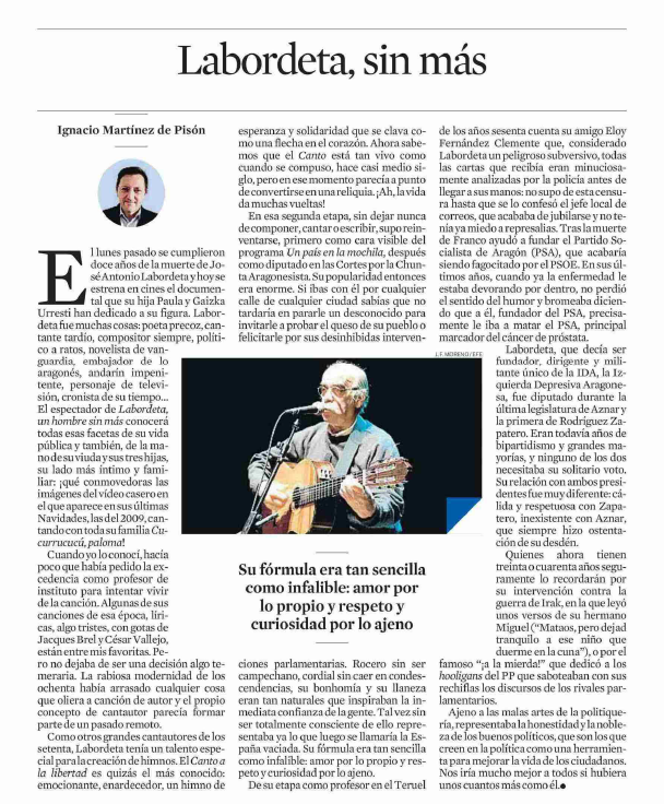 J. A. Labordeta tweet media