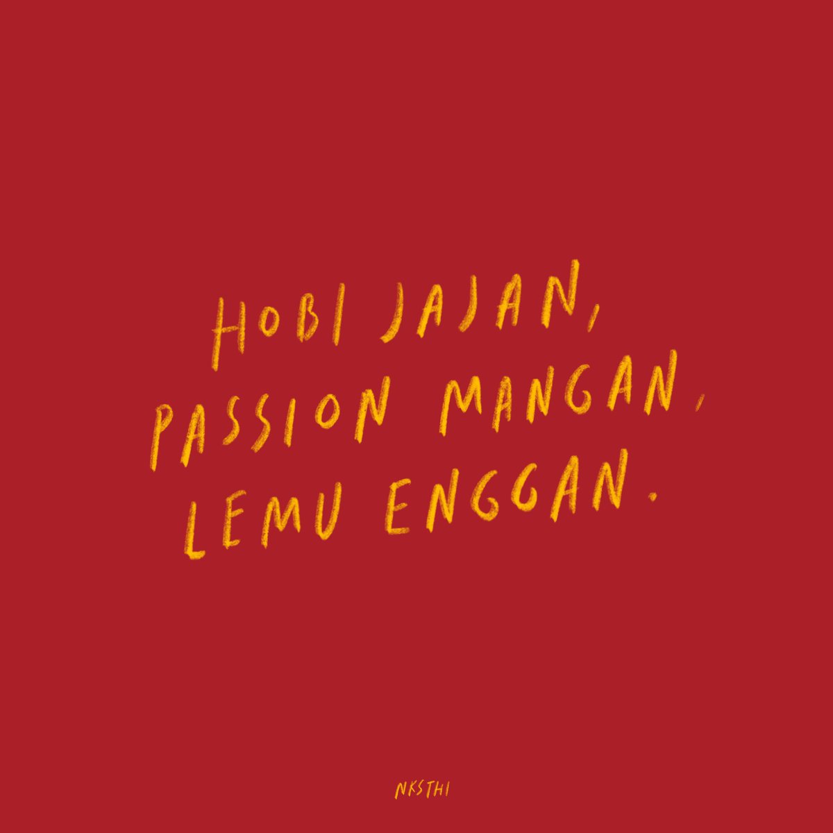 Nanti Kita Sambat Tentang Hari Ini tweet media