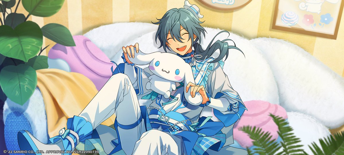 enstars2_tw's tweet photo. 聯動主題原創卡面公開！

夢中的蝴蝶穿梭在這充滿歡笑的茶話會裡，
神秘的精靈讓糖果與音樂交織幸福的旋律。

甜蜜奇境，綺夢甄心
 偶像夢幻祭2 x 三麗鷗家族聯動主題招募卡面公開！

10月2日，「招募！Cherished Cutie」敬請期待♪
更多聯動活動消息，還請關注後續發布
#偶像夢幻祭2  #三麗鷗 https://t.co/RQeLsmfuww