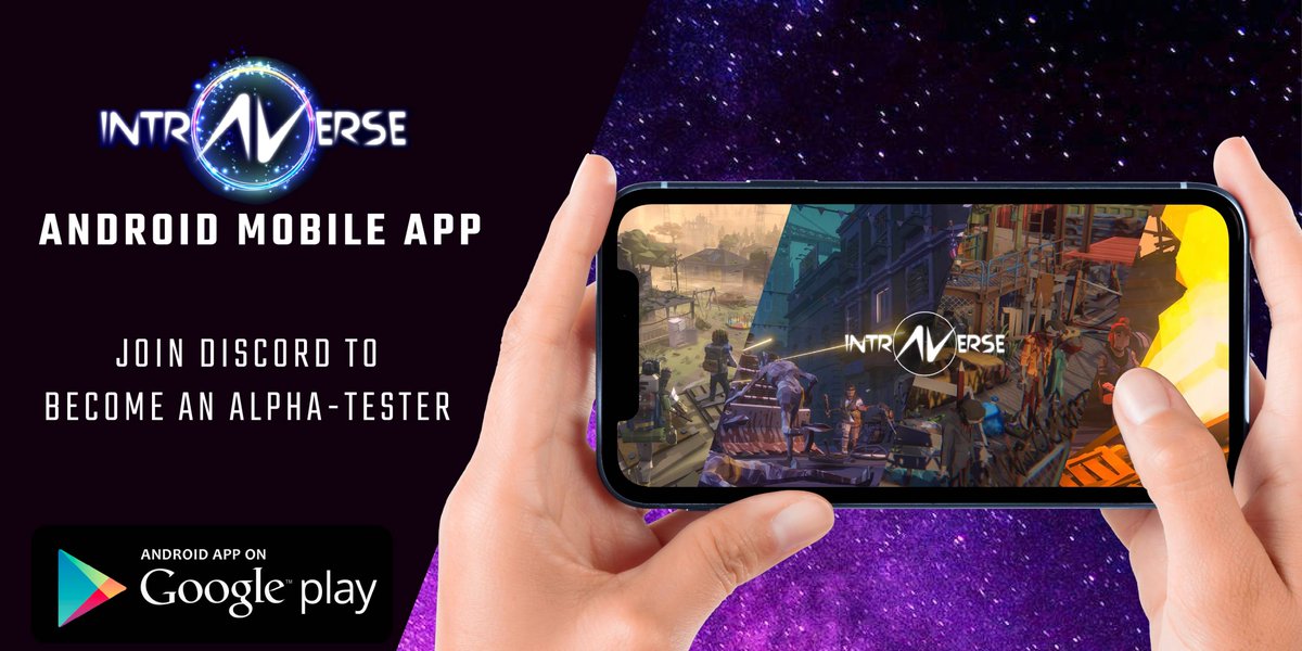 intraVerse_Game's tweet photo. We are thrilled to announce that we completed the Android Mobile Version of Intraverse!

We are testing it out and we will pick some lucky intraversers from the community to help us to test it out!

Like + RT + Tag 2 friends 

#metaverse #blockchain #Crypto https://t.co/UVPZzMvNWd