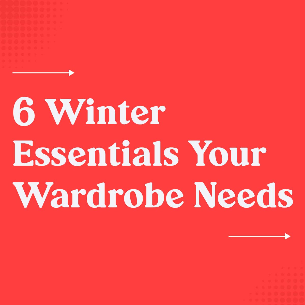 offingoofficial's tweet photo. 6 Winter Essentials Your Wardrobe Needs

If you find this post helpful, don't hesitate to like, share, and leave a comment to this post.

#offingo #fashion #shopping #winter #winteressential #wardrobeessentials #winterwear #clothesforwinter #fashionista #fashionstyle  #styleguide https://t.co/p2BThFxkCs
