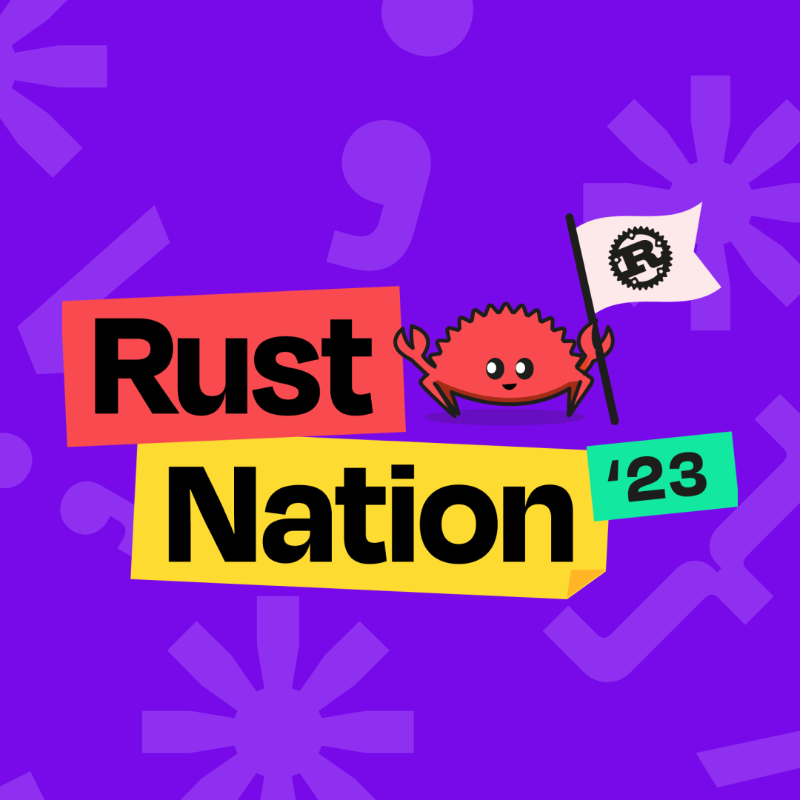 RustNationUK's tweet photo. Don't miss out on the very first UK Conference dedicated to the Rust programming language.

Hear from world-class speakers in the Rust community across 2 days.

Find out more information by clicking below 👇