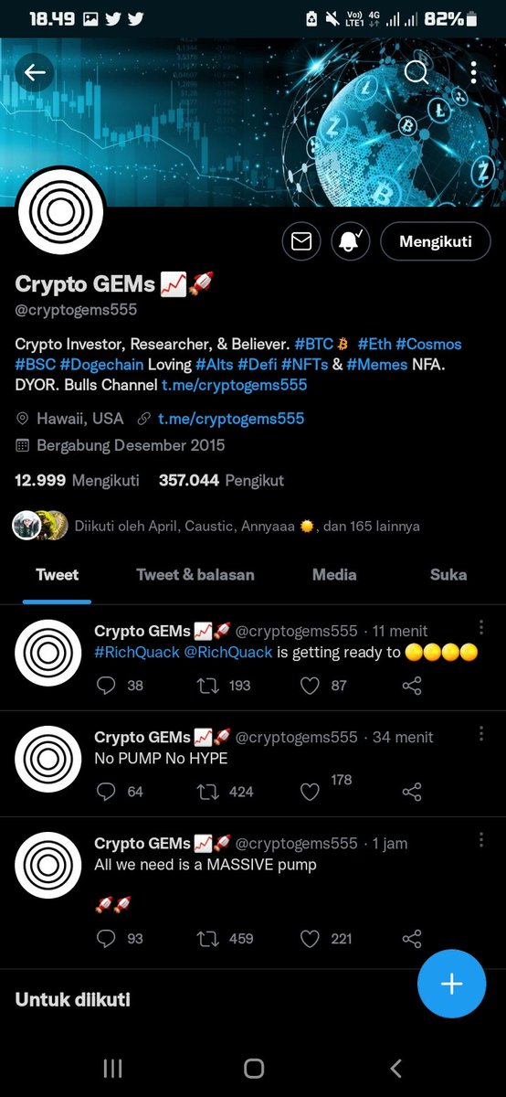 BangLans1010's tweet photo. @Bang_Garr @cryptogems555 bismillah win https://t.co/XUJiDwKQlo