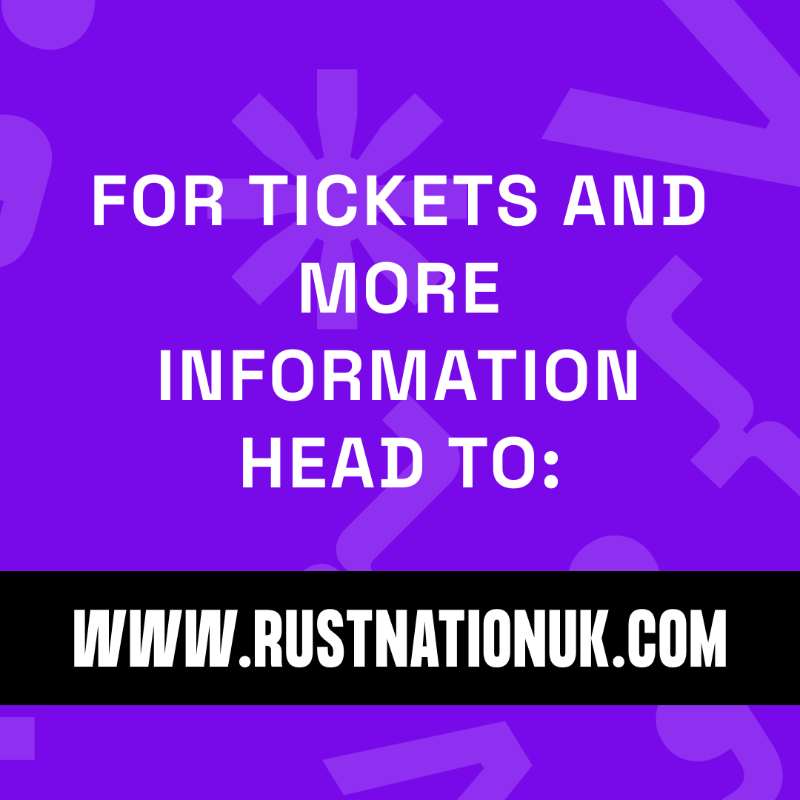 RustNationUK's tweet photo. Don't miss out on the very first UK Conference dedicated to the Rust programming language.

Hear from world-class speakers in the Rust community across 2 days.

Find out more information by clicking below 👇