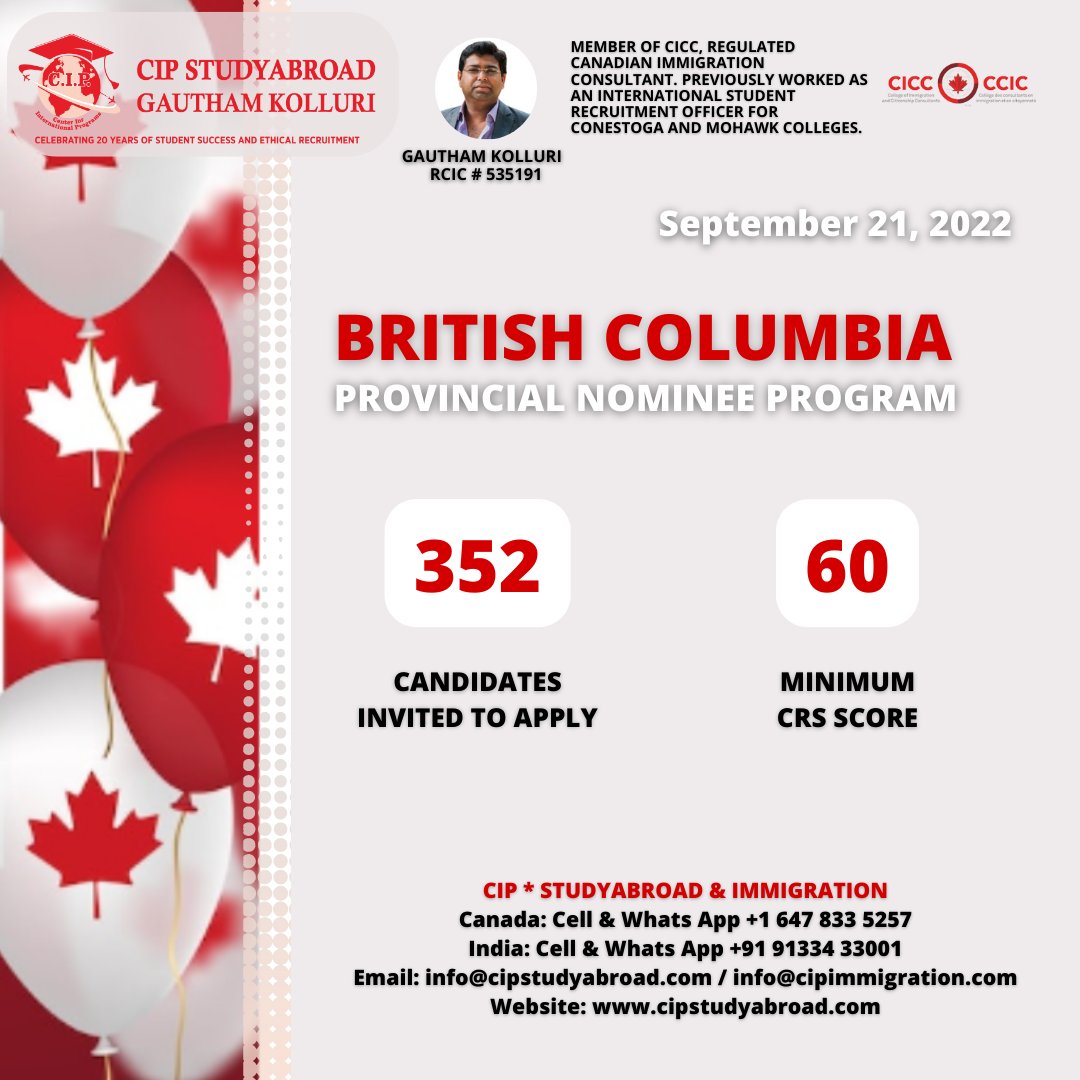 CipAbroad's tweet photo. #studyincanada #cip #cipindia #canada #toronto #gauthamkolluri #educationabroad #india #idpielts #cipstudyabroad #IELTS #cipimmigration #canadaimmigration #ciphyderabad #cipkochi #cipmumbai #cipahmedabad #cipsurat #vfsglobal #ircc #cipukraine #immigration #pnp https://t.co/MjaPIVgHBy