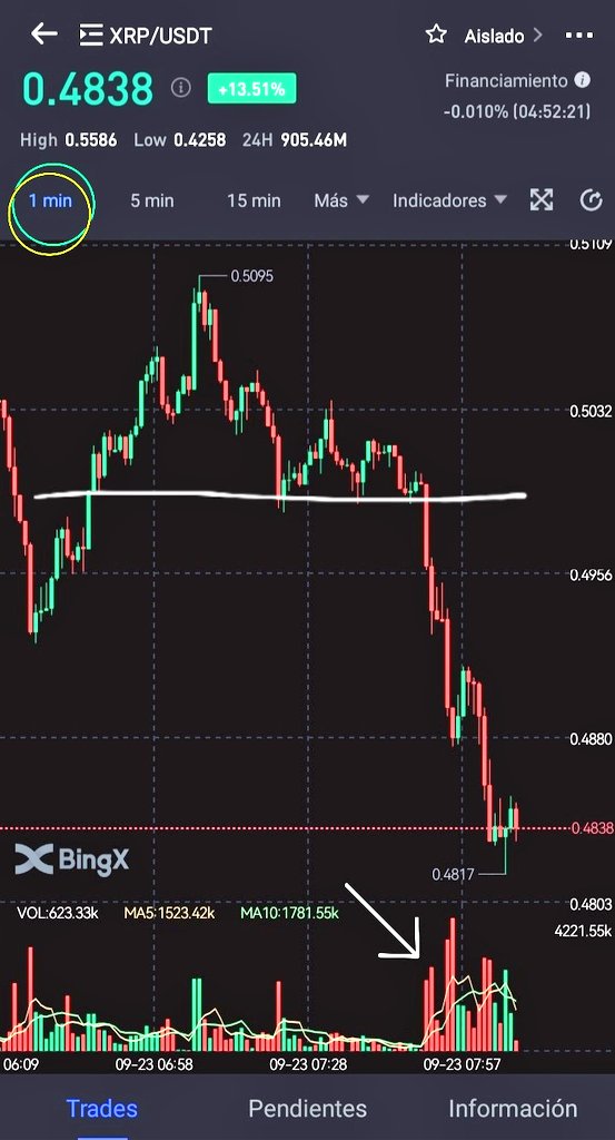 Eliza_Beth1618's tweet photo. Buen viernes para todos. 
Así arrancamos: $XRP y un 155%
➡️ Me dicen: porque tanto apalancamiento? Que viste Eli? 
➡️ Respondo: No uso indicadores, solo la acción del precio, por eso me es muy practico  operar desde la app de @BingXLatino 
Abro hilo aclarando que más vi acá... https://t.co/65LyBpOVew