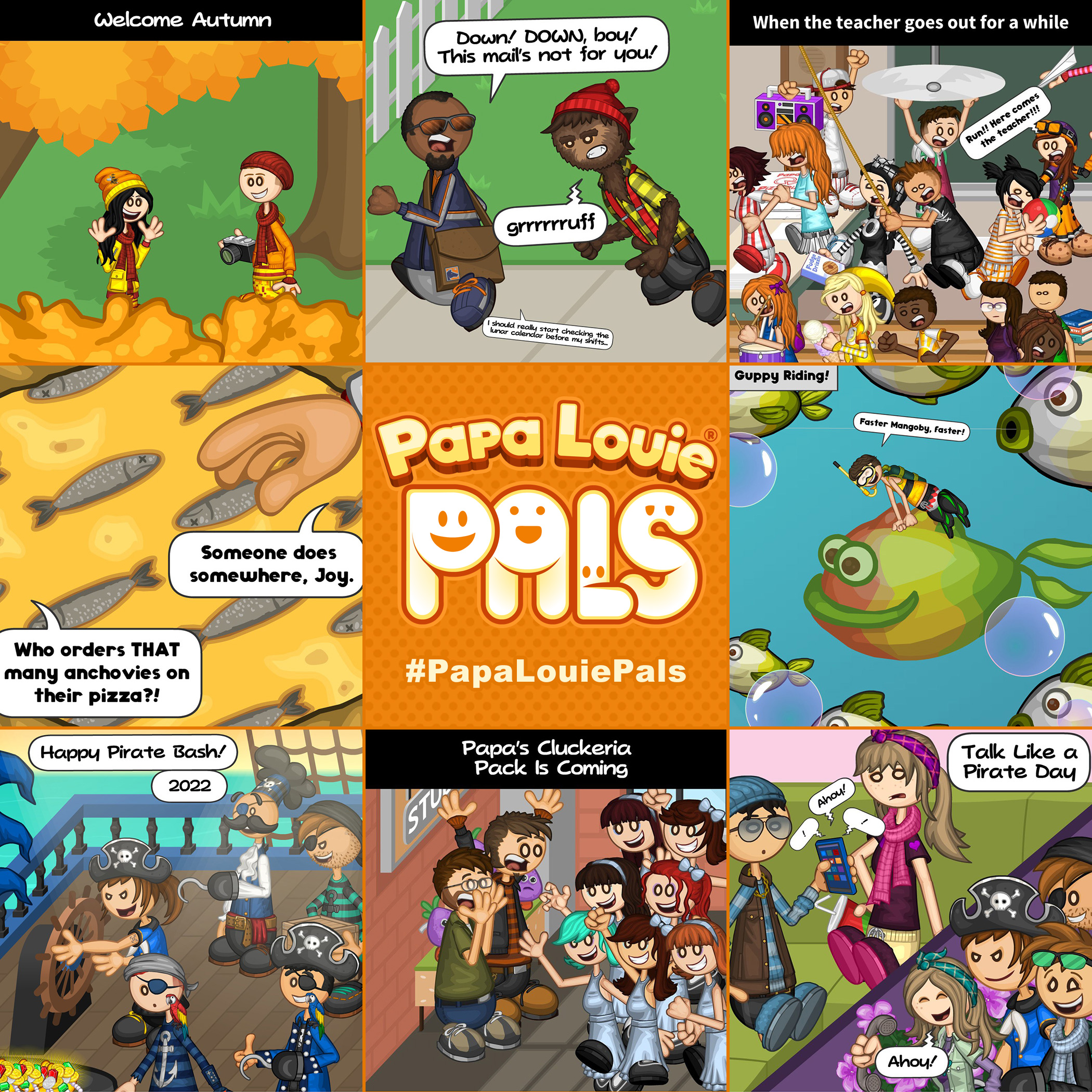 Flipline Studios - Papa Louie Pals: Scenes and a Preview   #papalouiepals