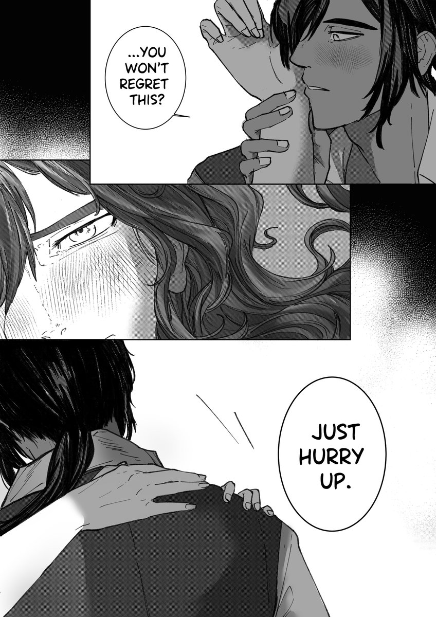 (gasp) Diluc's getting hornknee #ガイディル #kaeluc 
