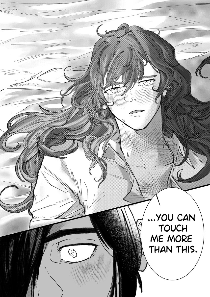 (gasp) Diluc's getting hornknee #ガイディル #kaeluc 