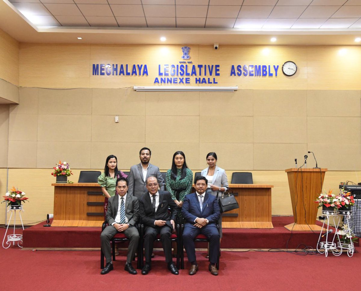 BIPP_ISB's tweet photo. Few glimpses from the recently concluded Autumn Session of @megassemblysect where @mlrf_mig fellows assisted the Hon'ble MLAs &amp; the Chief Minister for #research on state policy issues &amp; data insights. Know more abt #MLRF at https://t.co/EFnxjQ2JmA #Meghalaya #Collaboration https://t.co/cTGhuUkcWK