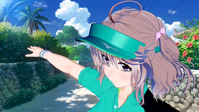 参考画像見ながらこっちも作ることにしたサンバイザー🤔 