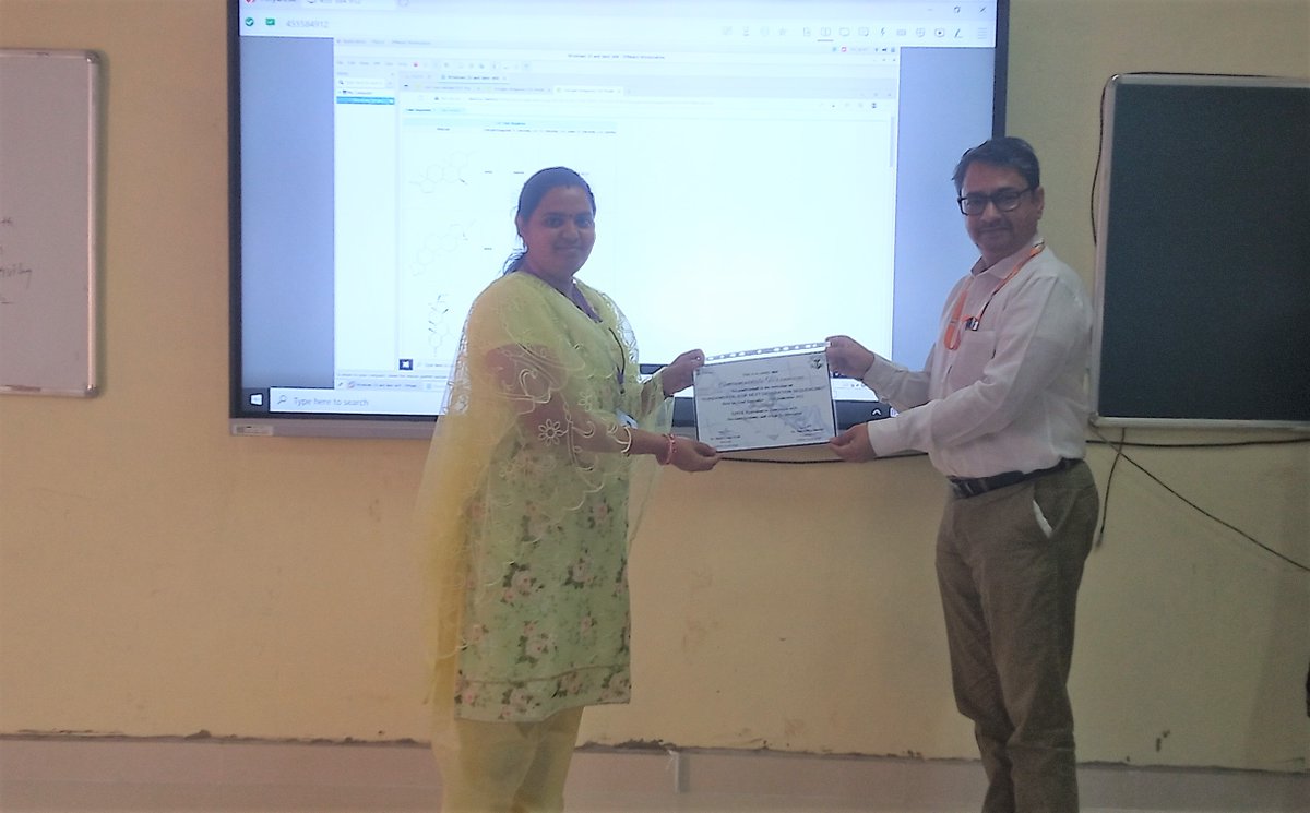 NIPERHyd's tweet photo. Glimpses of Valedictory Ceremony Two-Day #Workshop on Fundamentals of #Nextgeneration sequencing #NGS organized by Dept. of #Pharmacoinformatics @NIPERHyd & @iALTEM (P) Ltd.
@Pharmadept @mansukhmandviya @OfficeOf_MM @bhagwantkhuba @rajneeshtingal #Sequencing #NextGenSequencing https://t.co/1Soxa73k3c